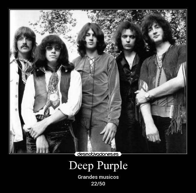 carteles deep purple desmotivaciones