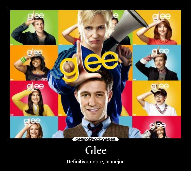 carteles glee desmotivaciones