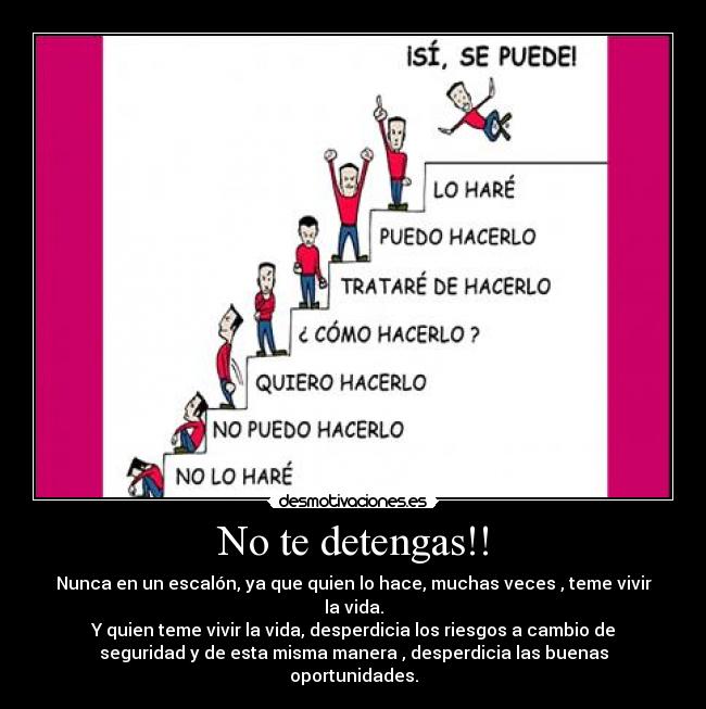 No te detengas!! - 