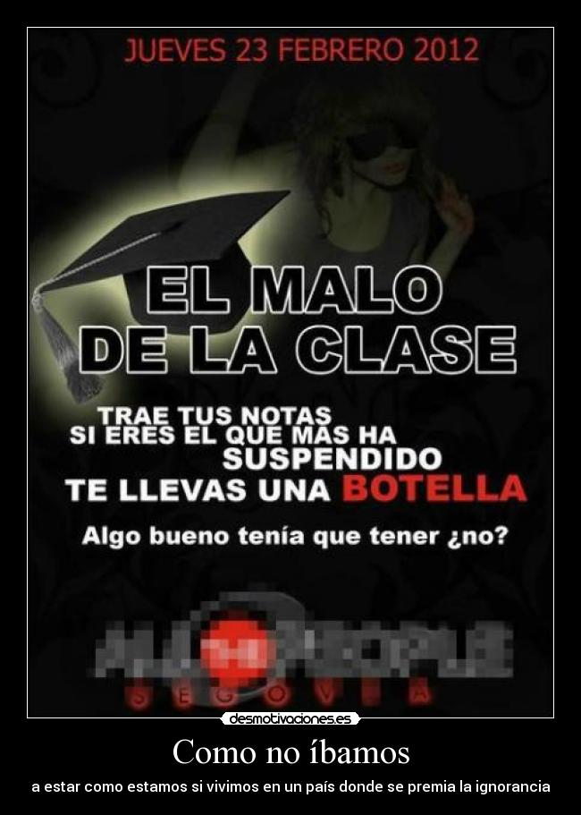 carteles verguenza ajena desmotivaciones