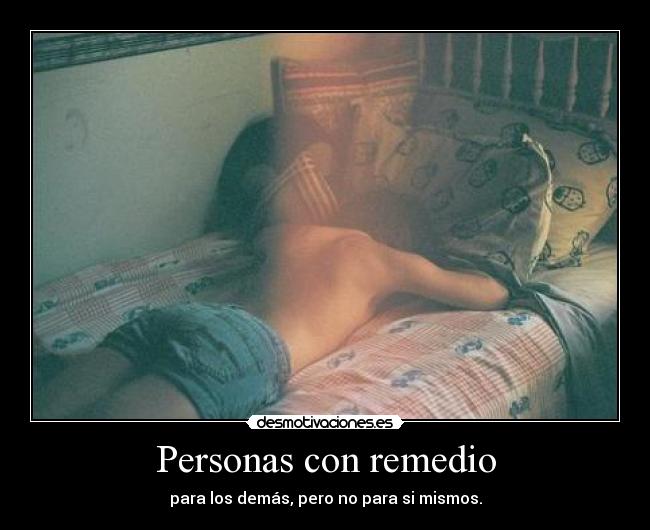 Personas con remedio -