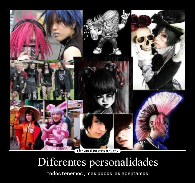 carteles otaku emo cosplay metacho punk tecc desmotivaciones