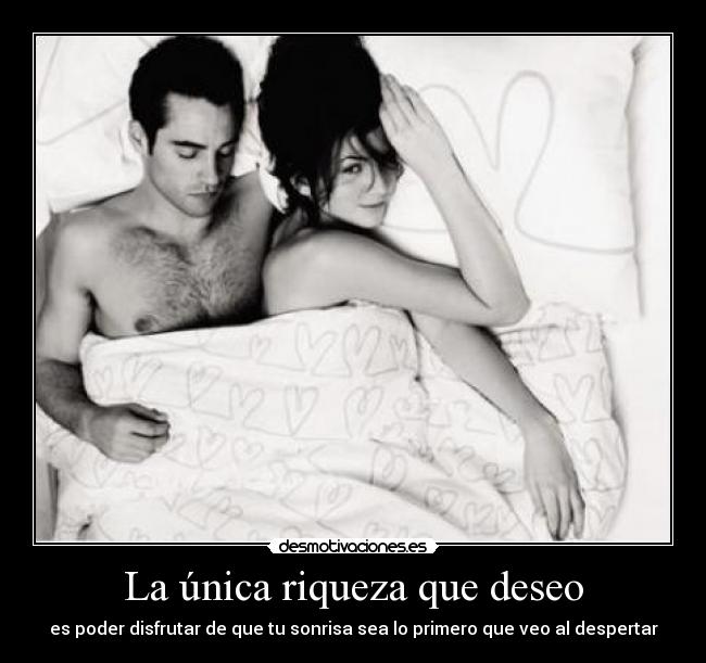 La única riqueza que deseo - 