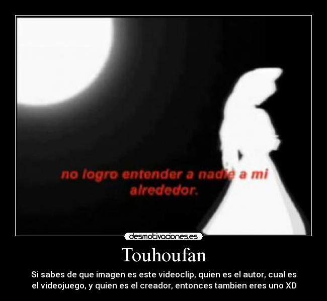 carteles touhoufan desmotivaciones