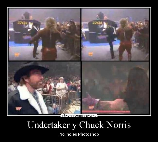 Undertaker y Chuck Norris - 