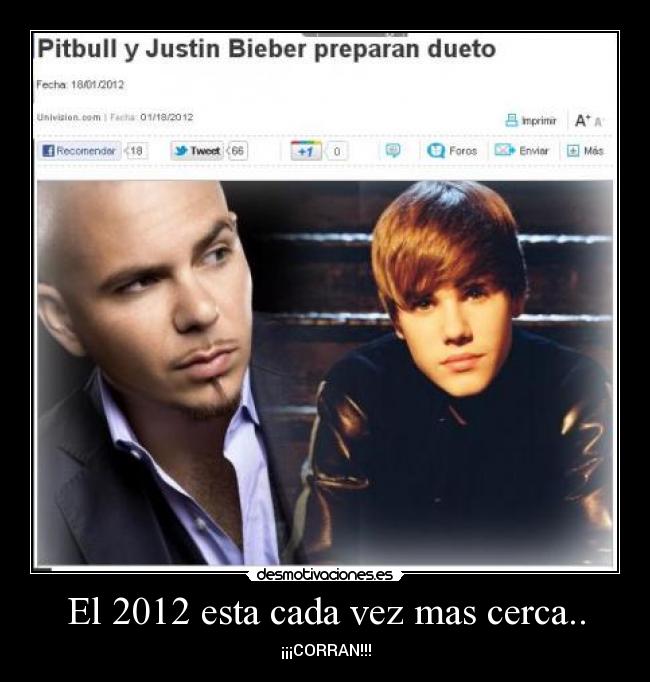 carteles dueto pitbull justin bieber 2012 desmotivaciones