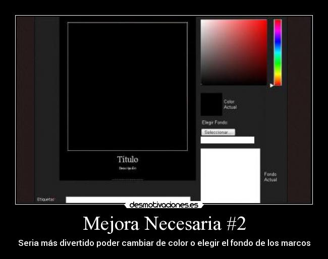 Mejora Necesaria #2 - 