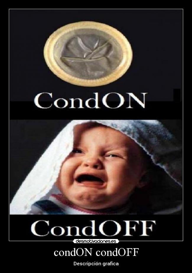 condON condOFF -