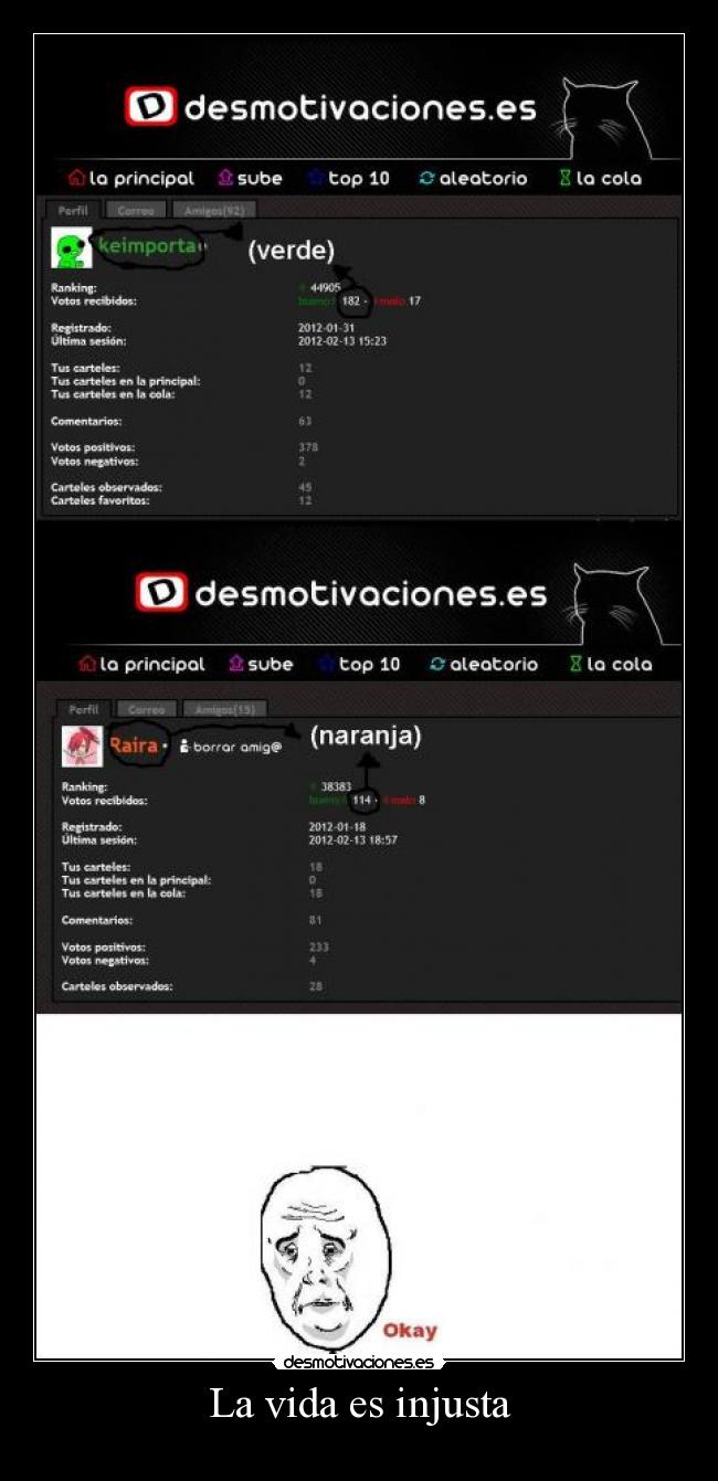 La vida es injusta - 