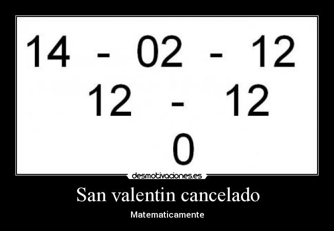 San valentin cancelado - 
