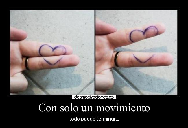 Con solo un movimiento - 