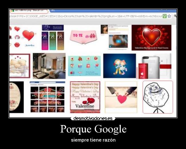 Porque Google - siempre tiene razón