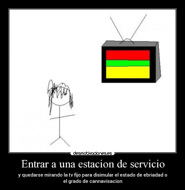 Entrar a una estacion de servicio - 