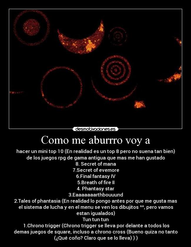 Como me aburrro voy a - 