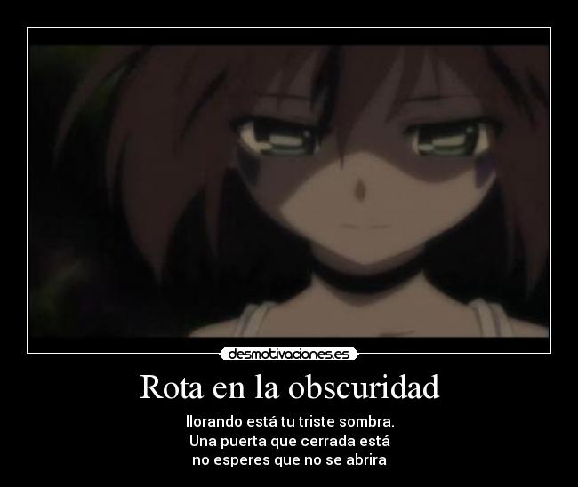 carteles anime yumekui merry desmotivaciones