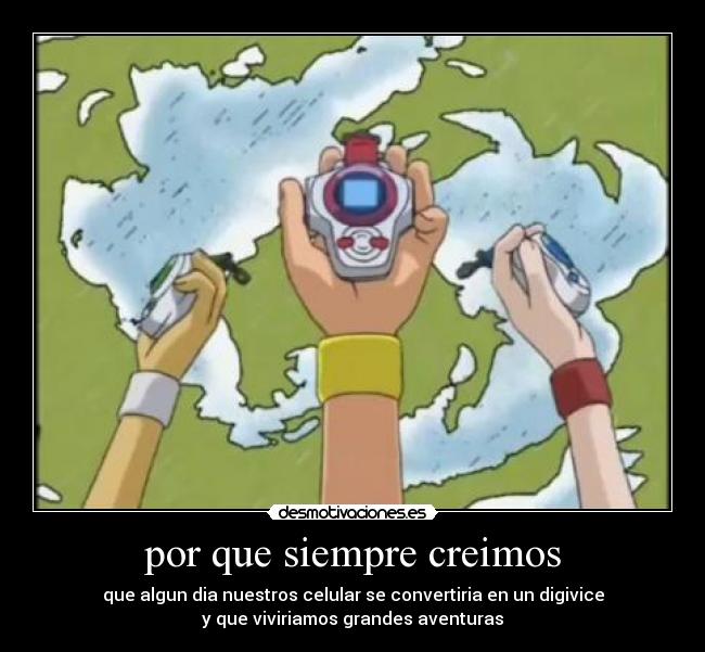 por que siempre creimos -