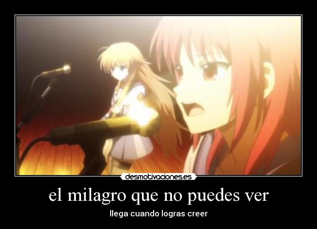 el milagro que no puedes ver -