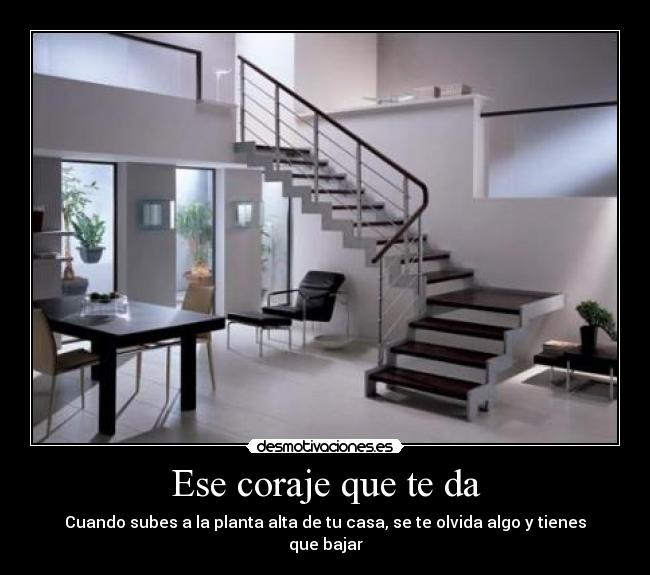 carteles casa planta coraje desmotivaciones