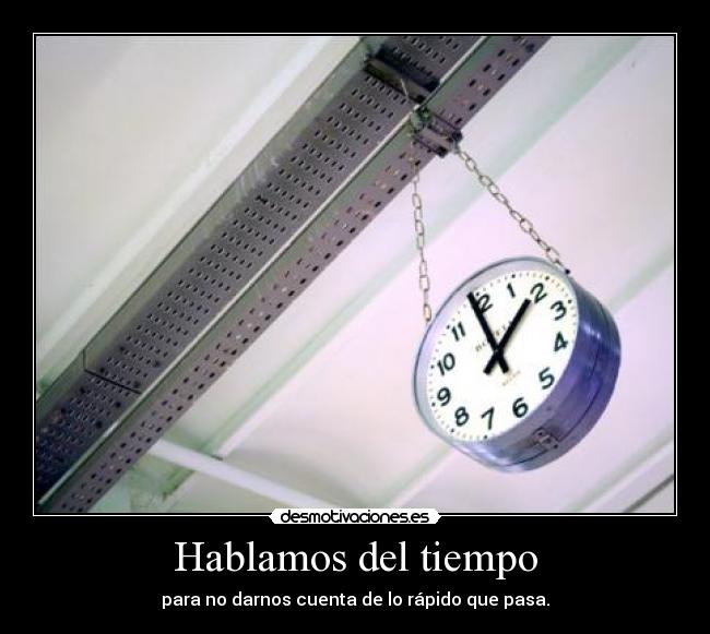 Hablamos del tiempo -