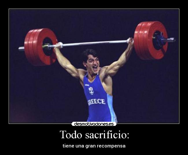 Todo sacrificio: -