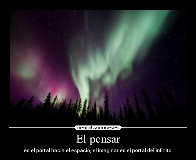 El pensar -