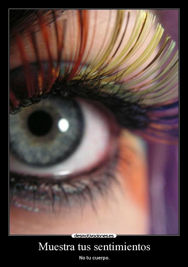 Muestra tus sentimientos - 