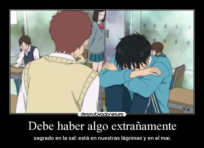 Debe haber algo extrañamente -