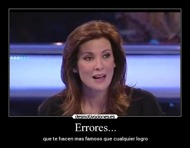 Errores... -