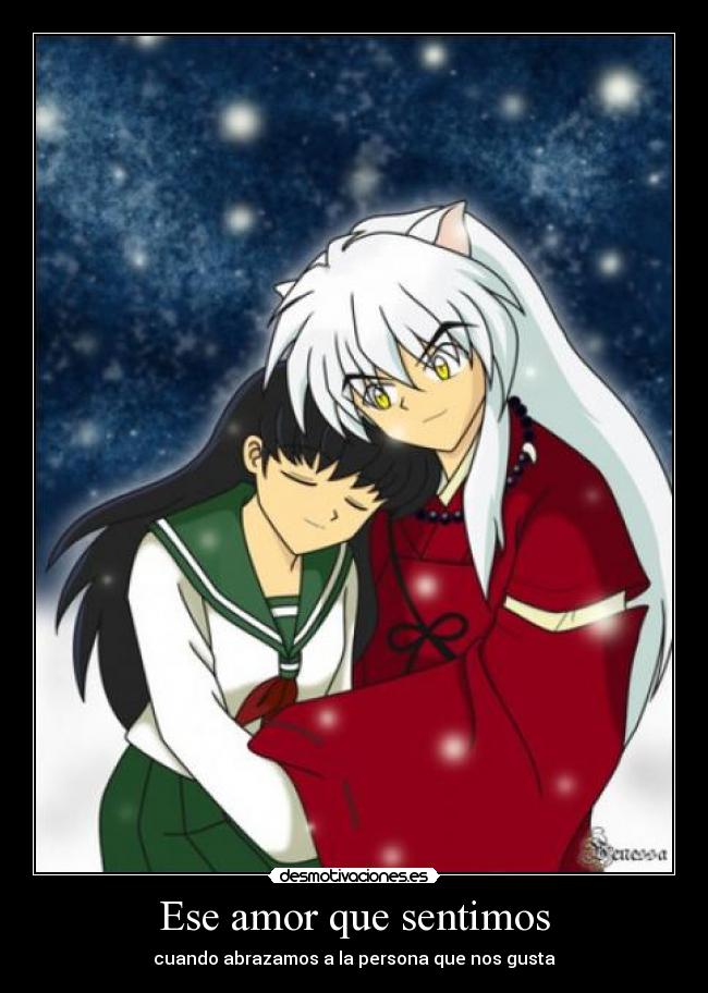 Ese amor que sentimos - cuando abrazamos a la persona que nos gusta