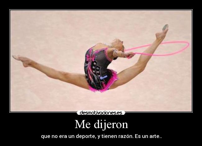 Me dijeron -