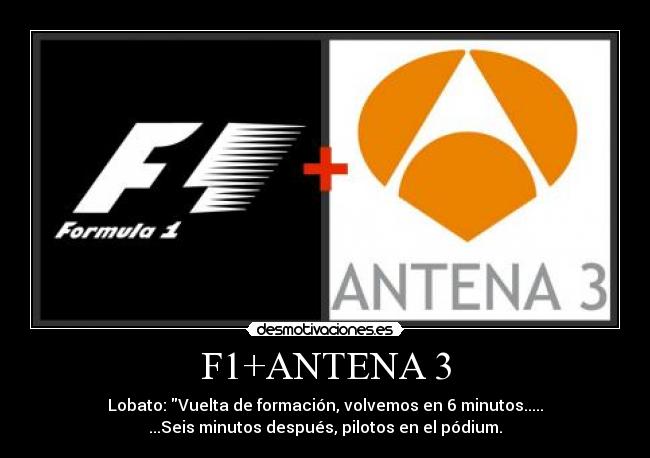 F1+ANTENA 3 - 