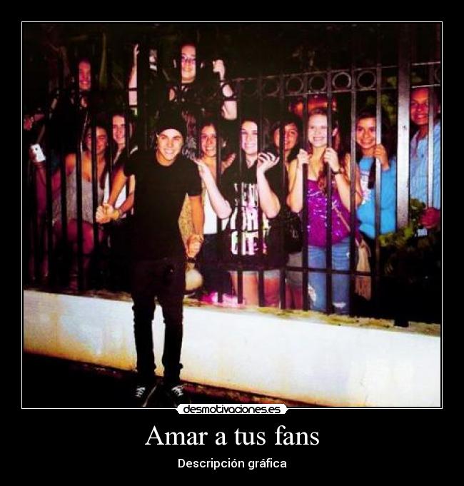 Amar a tus fans - Descripción gráfica