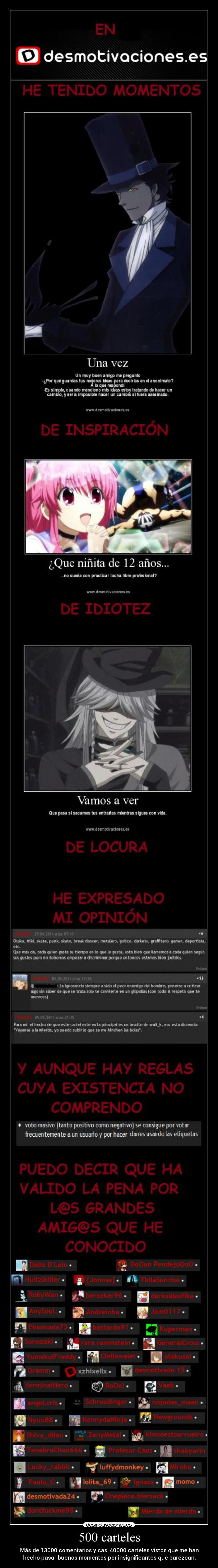 carteles theab3 says estas lista probablemente odio viva anime manga desmotivaciones