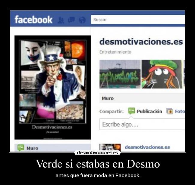 Verde si estabas en Desmo -