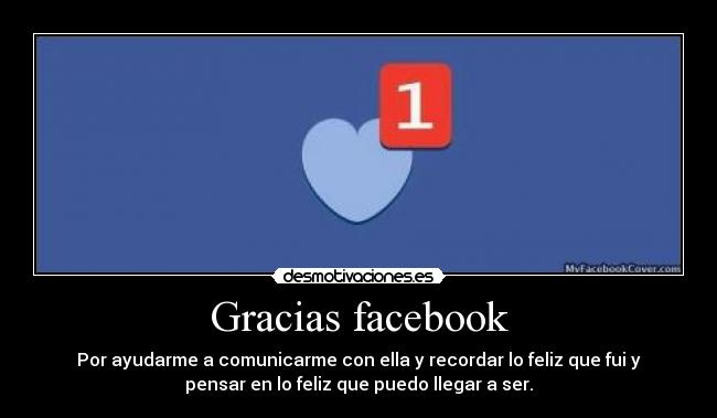 Gracias facebook -