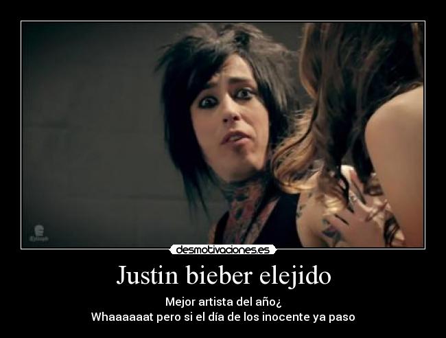 Justin bieber elejido - 