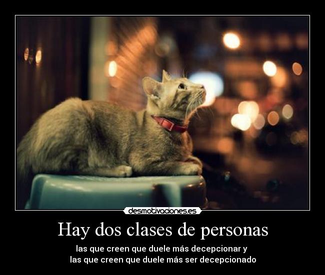 Hay dos clases de personas - 