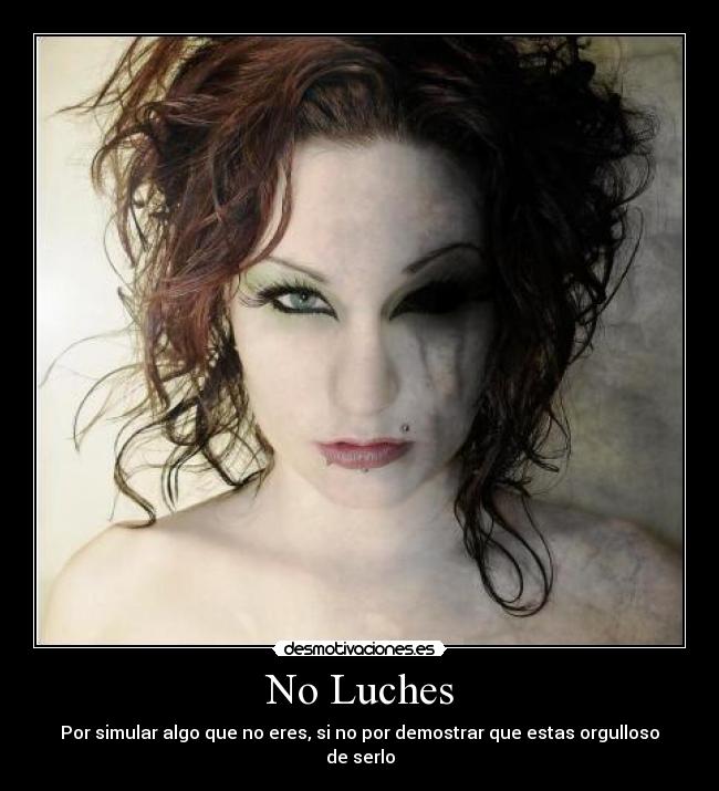 carteles luchar orgullo simular ser demostrar desmotivaciones