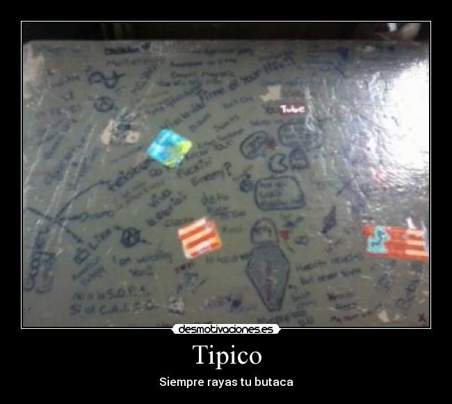 Tipico - Siempre rayas tu butaca