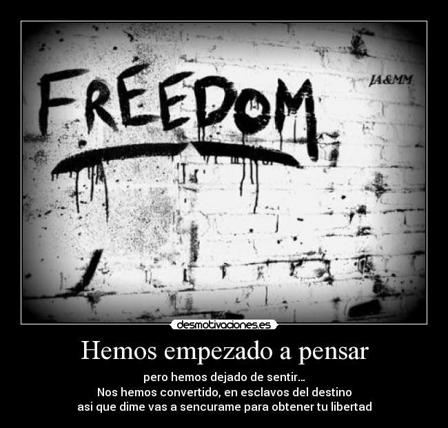 carteles libertad desmotivaciones