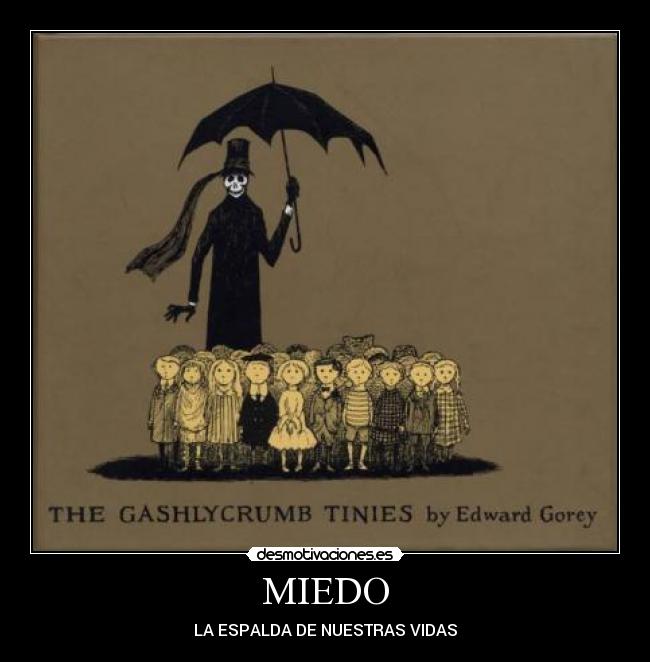 MIEDO - LA ESPALDA DE NUESTRAS VIDAS