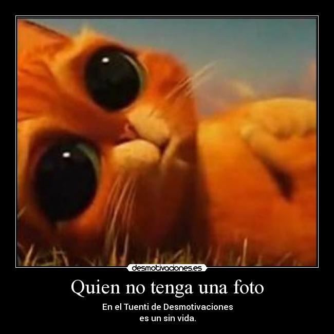 Quien no tenga una foto - En el Tuenti de Desmotivaciones
es un sin vida.