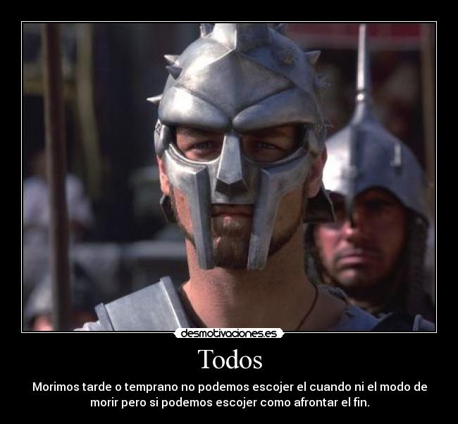 carteles muerte nos llega todos desmotivaciones