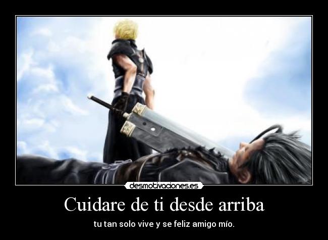 carteles zack cloud desmotivaciones
