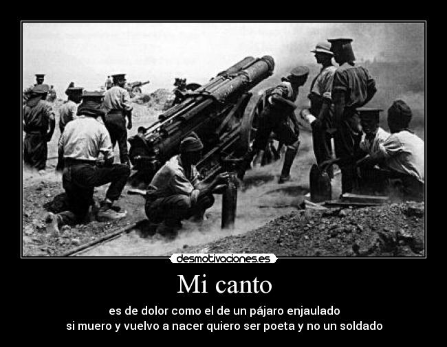 Mi canto -