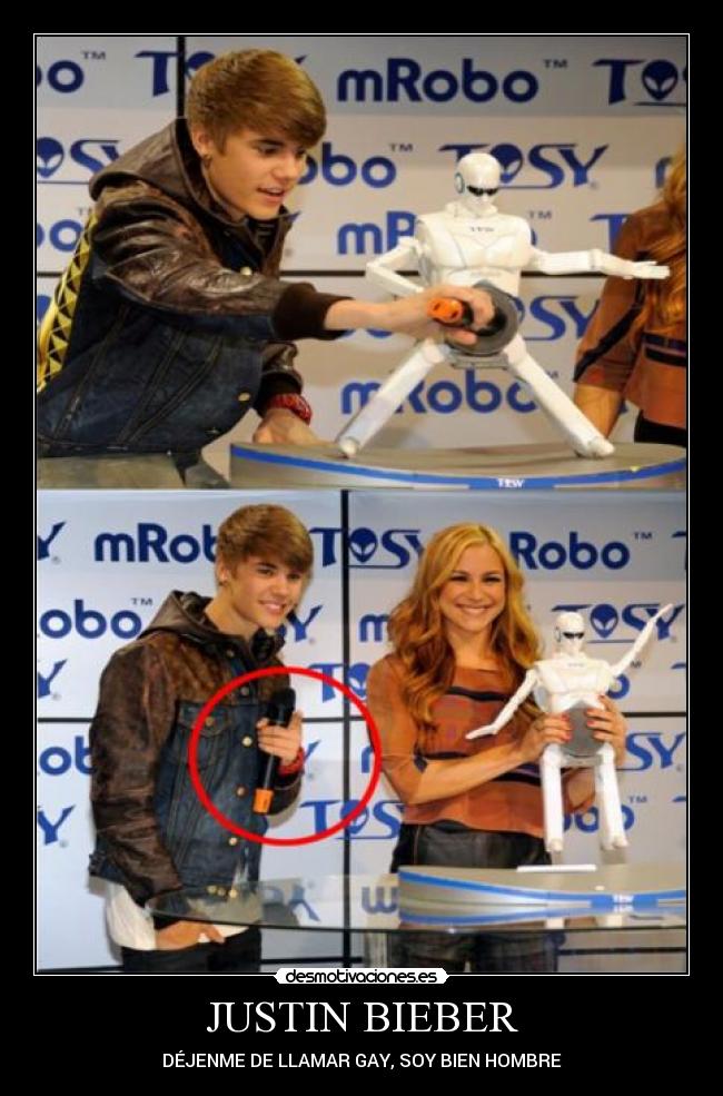 JUSTIN BIEBER - DÉJENME DE LLAMAR GAY, SOY BIEN HOMBRE