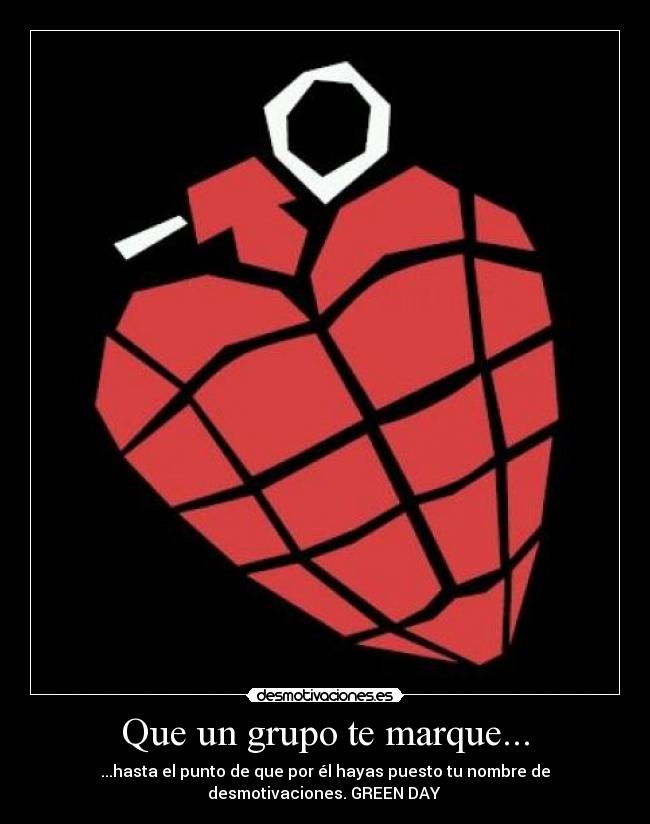 Que un grupo te marque... - 