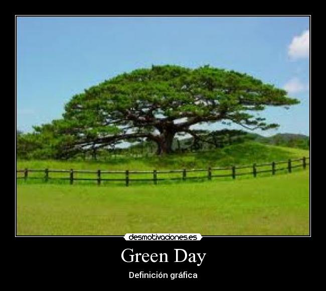 Green Day - Definición gráfica