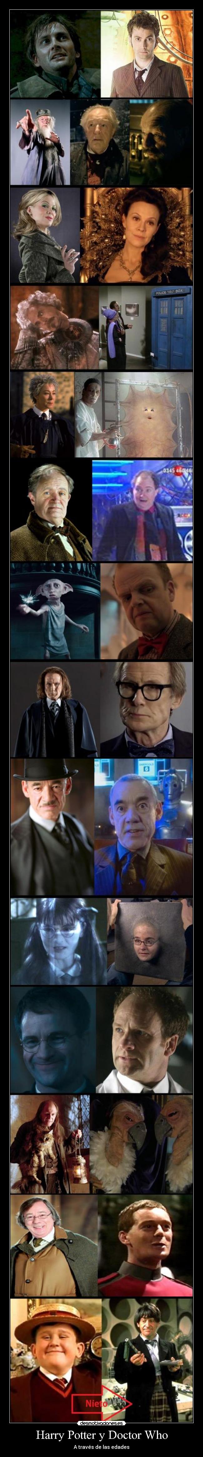 Harry Potter y Doctor Who - A través de las edades