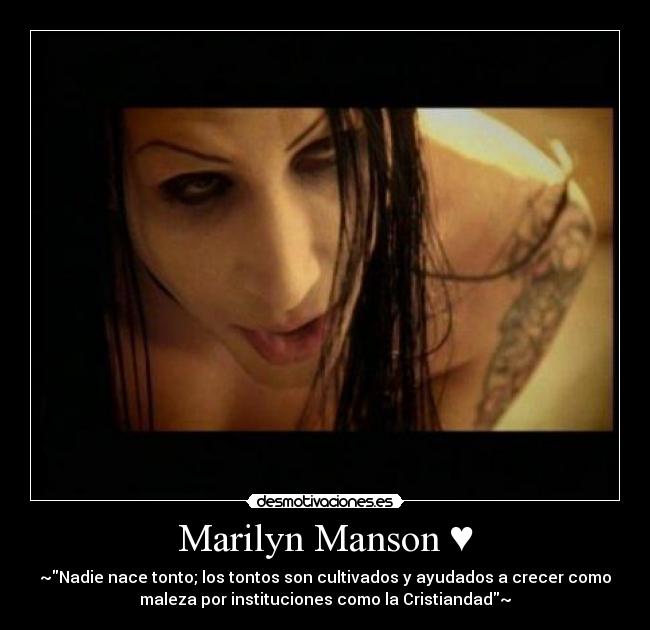 Marilyn Manson ♥ -